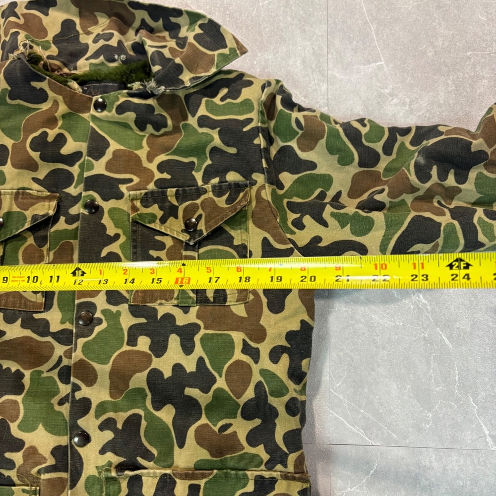 1980's Duck camo fur jacket - Picture 5 of 7